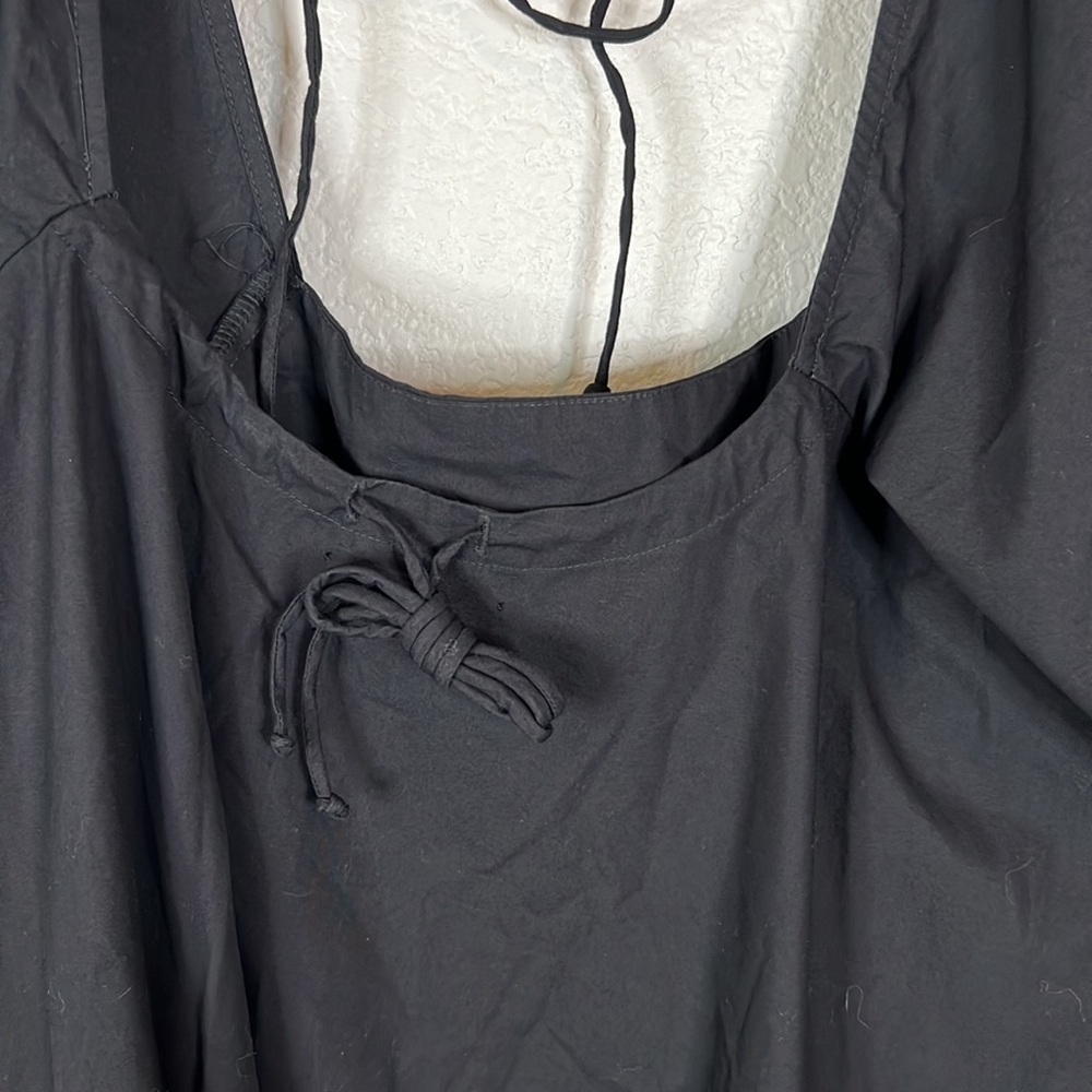 Modern Citizen Andra Black Tiered Mini Dress Size M - Picture 7 of 10